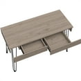 thumbnail image 2 of Tuhome Ash Modern Engineered Wood Mumbai Computer Desk, 2 of 12