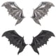 thumbnail image 1 of 2 parejas Halloween Bat Ala Horquillas para niños Clips de pelo Festival Accesorios para el cabello, 1 of 6