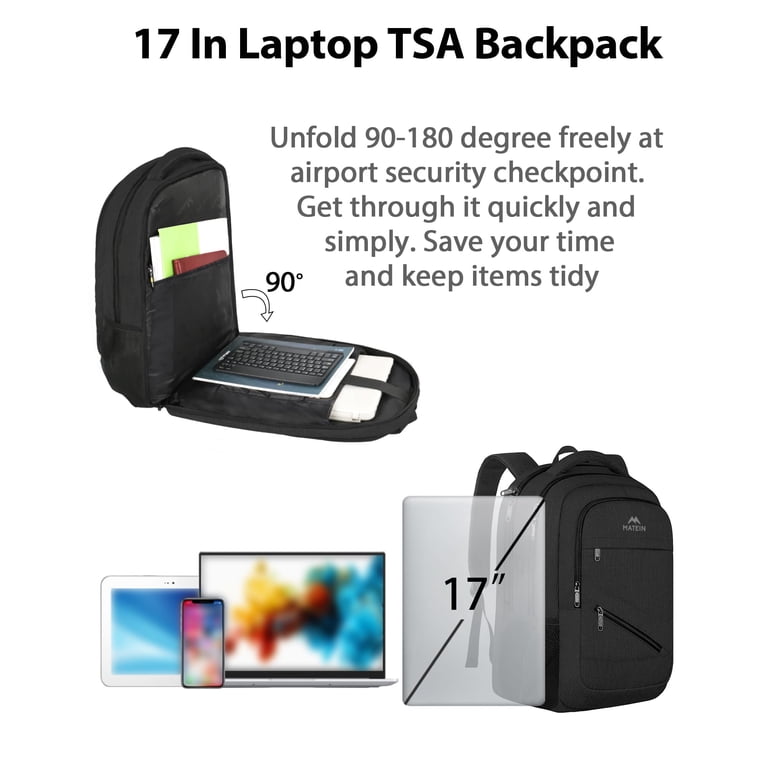 Matein TSA Approved Travel Backpack, 30L Capacity with Laptop Compartment photo 7