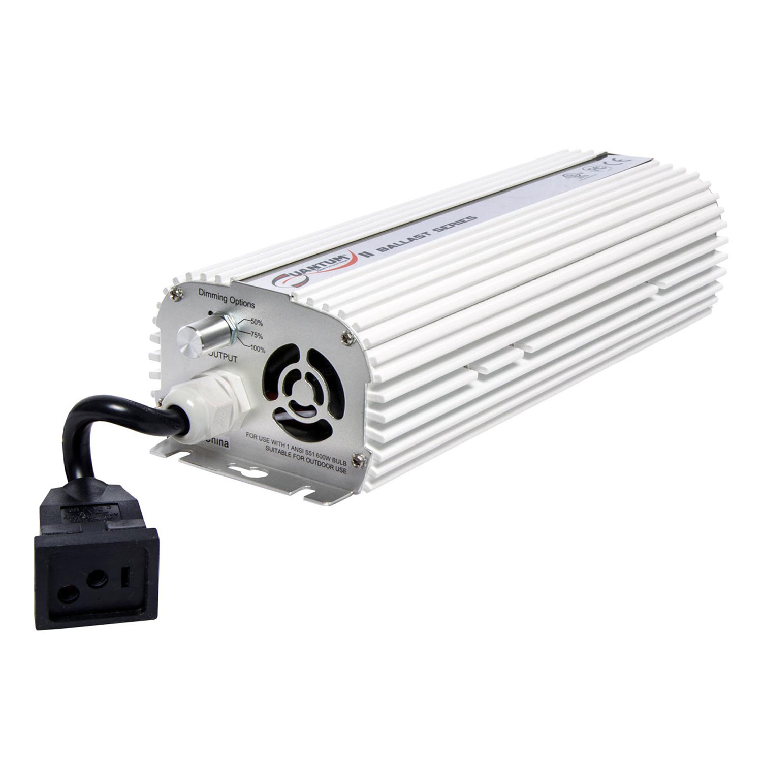 Quantum Qt600 600 Watt Hps Mh Dimmable Digital Grow Light Lamp Ballast Walmart Com Walmart Com