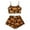 A Orange, variant on Woman Halloween Pajama Set 2 Piece Spaghetti Strap Tank Top and Shorts Smooth Breathable Sleepwear Close Fitting Womens Lounge Sets