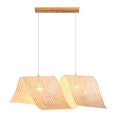 thumbnail image 2 of Bamboo Pendant Light Fixture Ceiling Lighting Fixture for Farmhouse, 2 of 8