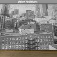 thumbnail image 6 of Ambesonne Black and White Place Mats Set of 4, Aerial Montreal, Standard Size, Black White Grey, 6 of 6