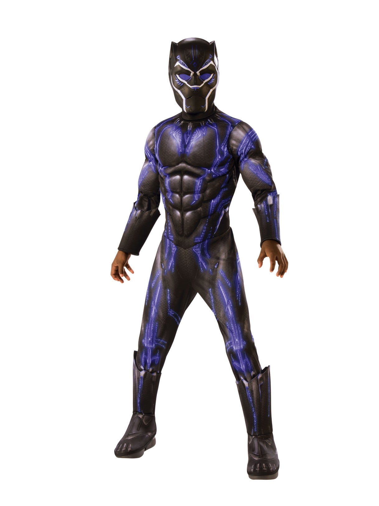 Avengers: Endgame Kids Black Panther Purple Battle Deluxe Costume