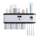 thumbnail image 1 of Esterilizador de cepillos de dientes inteligente, eléctrico, para colgar en la pared, para inodoro, sin perforaciones, caja de almacenamiento, estante para pasta de dientes, 1 of 5