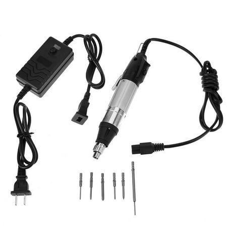 

FTjfrsbc 220V Straight Electric Screwdriver Set Home Electronic Maintenance Tool
