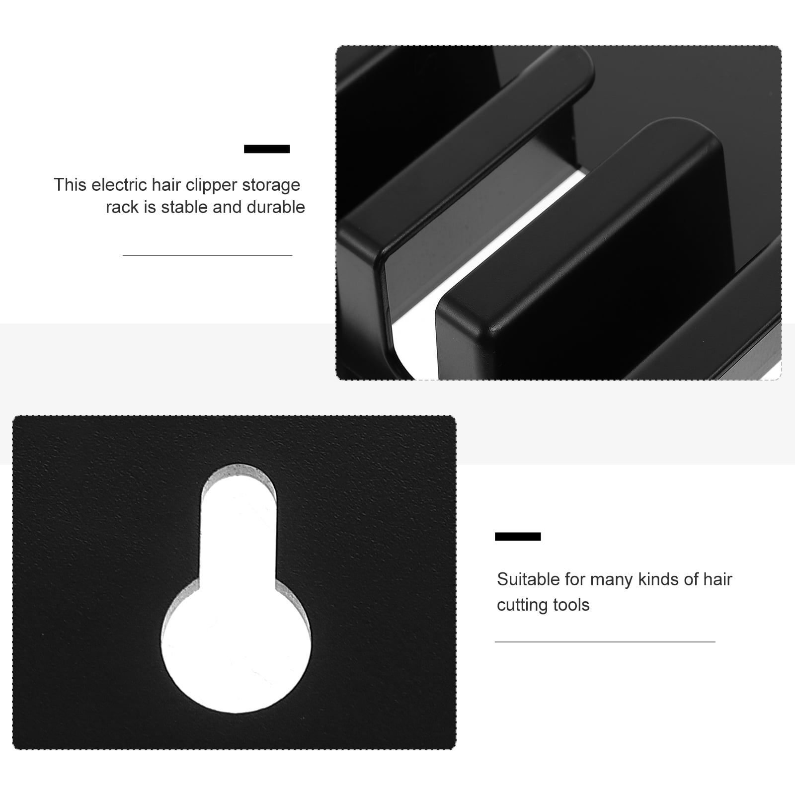 Electric hair clipper storage rack 1pc Simple Electric Hair Clipper