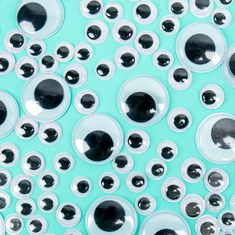 Hello Hobby Assorted Plastic Wiggly Eyes