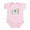 Petal Pink, variant on CafePress - Peace,Luv, Mermaids Infant Bodysuit - Baby Light Bodysuit, Size Newborn - 24 Months