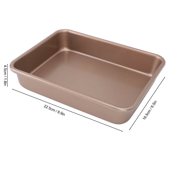 Heavy,Duty Carbon Steel Baking Pan, Non,Stick, Rectangular Oven Tray For Home Restaurant Use