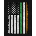 thumbnail image 2 of Tstars Mens St Patricks Day Irish American Flag St Patricks Day Shirts Gift for Him Irish Long Sleeve T Shirt., 2 of 6