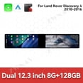 thumbnail image 2 of ZWNAV Dual 12.3 inch For Land Rover Discovery 4 2010-2016 GPS Navigation Android 13 Car Radio CarPlay Multimedia Player Head Stereo Unit HD Screen, 2 of 14