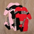 thumbnail image 4 of Douhoow Toddler Baby Girl Leopard Pullover Long Pants 2PCS Outfits Set Kids Autumn Clothes, 4 of 9