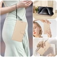 thumbnail image 4 of Allytechgroup Wallet Case for iPhone 16 Pro Max with Lanyard, PU Leather Protective Rugged with Card Holder RFID Blocking Non-Slip Anti-Fingerprint Shockproof Bumper for iPhone 16 Pro Max, Beige, 4 of 10