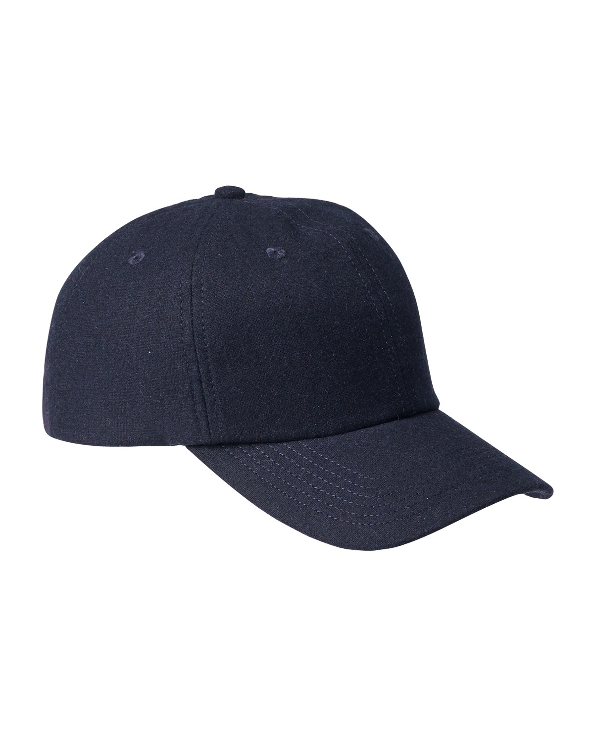 Accessories Wool Baseball Cap - NAVY 