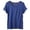 Blue, variant on Women's Fashionable Casual Lightweight Solid Color T Shirt Top Spandex Women Long Sleeve Women Solid Tee Tech Apparel