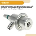 thumbnail image 4 of Regulador de presión de combustible Unique Bargains No.96423299 para Chevrolet Epica 2004-2005 Metal 20-70 Psi Resistente a la corrosión 1 Pc, 4 of 6