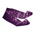 thumbnail image 5 of Yuaguia Family Matching Christmas Pajamas, Merry Christmas Letter Purple Sparkle Print Long Sleeve Top and Matching Lounge Pants Sleepwear Set, Kids 4 Years, 5 of 7
