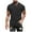 Black, variant on Men's V Neck T Shirt European Style Solid Color Casual Sports Tee Short Sleeve Comfortable Pullover Undershirt Men's Tops T-Shirt Casual Crew Neck Loose
