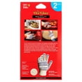 thumbnail image 6 of The 'Ove' Glove 2-Pack - Superior Hand Protection from Heat and Flame - yellow with blue silicon stripes FZAZMLT, 6 of 9
