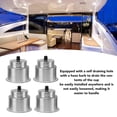 thumbnail image 3 of Boat Cup Holder, Rugged Rustproof Easy Installation Cup Holder Insert Leakproof with Drain Hole for Car, 3 of 7