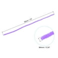 thumbnail image 2 of Uxcell 30CM/12Inch Pipe Cleaners, 300 Pack Flexible Chenille Stems for DIY Art Creative Crafts, Light Purple, 2 of 6