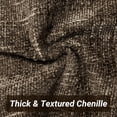 thumbnail image 5 of COOKCOK Chenille Throw Pillow Covers Set of 2, 18x18 Inch Thick Textured Farmhouse Couch Pillow Covers - Modern Neutral Decorative Pillow Cases for Sofa, Bed, Living Room, Chocolate, 5 of 8