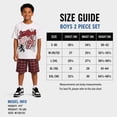 thumbnail image 6 of SOUTHPOLE Boys Athletic Shorts Set Lightweight Soft Cotton Graphic Tees & French Terry Shorts 2 Piece, 6 of 7