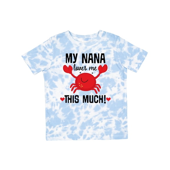 Inktastic Nana Loves Me Grandson Boys or Girls Toddler T-Shirt