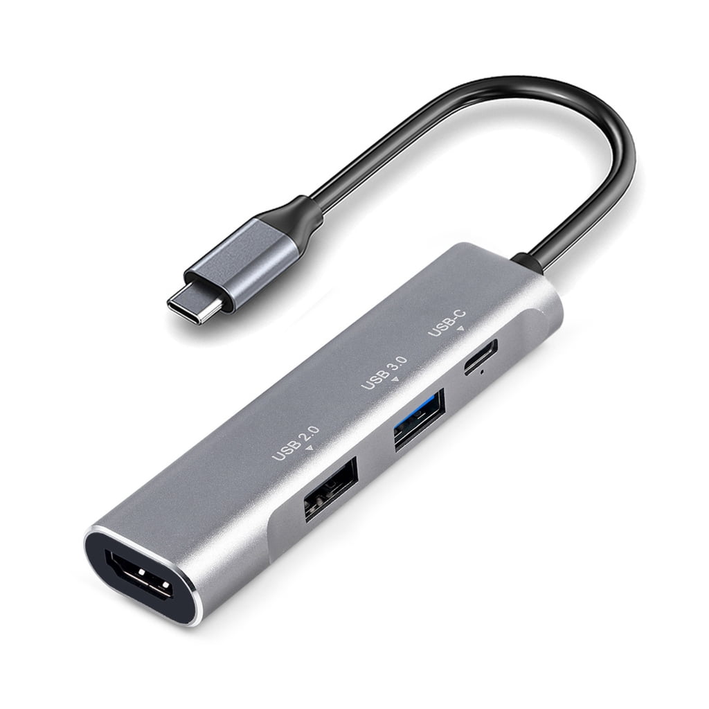 Portable Multifunction USB C Docking Station Charging, USB 3.0 Port for Laptops and Smartphones Homes Office Setups