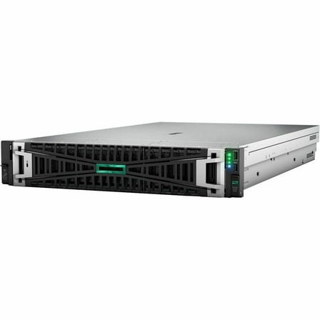 HPE SMART CHOICE ProLiant DL380 G11 2U Rack Server, 1 x Intel Xeon Silver 4510 2.4 GHz, 64 GB RAM, 960 GB SSD, (2 x 480GB) SSD Configuration