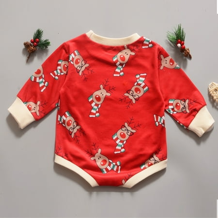

Aayomet Baby Winter Romper Toddler Baby Boy Outfit Long Sleeve Hoodie Sweatshirt Pants Set 0 6 12 18 24 Months 1 2 T Sweatsuit Fall Winter Clothes Red 12-18 Months