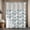 Blue Seahorse, variant on No Hook Vintage Floral Shower Curtain with Snap in Liner | 71 x 74 Inch, Waterproof Fabric with Mesh Top, William Morris Style Rose & Berry Design, for Farmhouse Countryside Bathroom