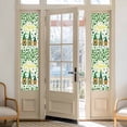 thumbnail image 2 of St. Patrick's Day Window Privacy Film, Green Leaf Gnomes Shamrock Clovers Static Cling UV Sun Blocking Heat Control Window Tint Day and Night, Non-Adhesive One Way Windows Privacy Cover 17.7''x78.7'', 2 of 7
