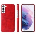 thumbnail image 1 of SaniMore for Samsung Galaxy S23 Plus 6.6" Wallet Case Built-in Card Slot, Ultra-Thin Premium Oil Wax PU Leather & Rugged PC Anti-Scratch Shockproof Protective Cover for Samsung S23 Plus, Red, 1 of 7