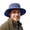 Blue, variant on Sun Hats for Women UV Protection Men's Casual Suitable Hunting Jungle Outdoor Fishing Large Heads With Function Foldable Beach Hat Blue