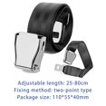 thumbnail image 5 of Cinturón De Extensión Extensores de extensión de cinturón de seguridad de avión de avión retráctil negro Sywqhk Accesorios para autos y motos, 5 of 5