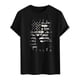thumbnail image 5 of Tops para hombre, blusas y camisas de cuello redondo y manga corta para hombre. Top/camisa de cuello redondo y manga corta con estampado del Día de la Independencia para hombre. Tops para hombre., 5 of 5