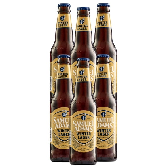 Six Pack Cerveza Samuel Adams Winter Lager 355 Ml Samuel Adams Lager