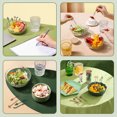 thumbnail image 3 of Bearachild Tenedores de postre Pastel multifuncional Palillo Duro Viaje Vajilla Fiesta Comedor Hogar Restaurante Cubiertos Decoración Púrpura Type3 NO3, 3 of 6