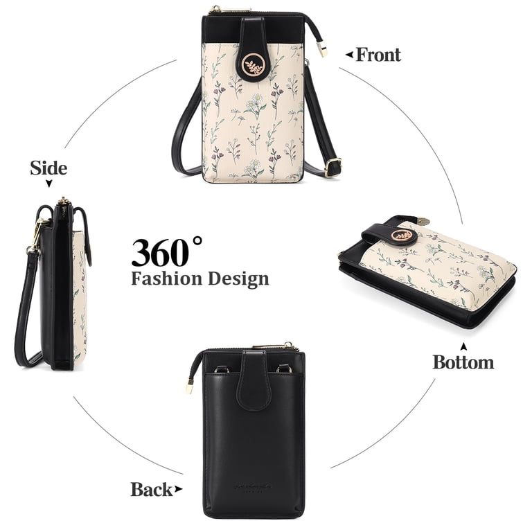 GAEKEAO Vegan Leather Small Crossbody Cell Phone Purse photo 6