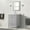 Light Gray, variant on 25 in. Single Vanity with Quartz Top, Light Gray