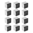 thumbnail image 3 of 12x Cubes of Pool Cue Chalk Pool Chalk Cubes Increase Friction Pool Table Accessories for Themed Parties Tournaments Clubs Snooker Equipment Black, 3 of 8