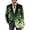 Green 1, variant on Men Corduroy Suit Jackets St. Patrick's Day Shamrock Party Coat Long Sleeves One-Button Shawl Collar Blazer Green XXXL