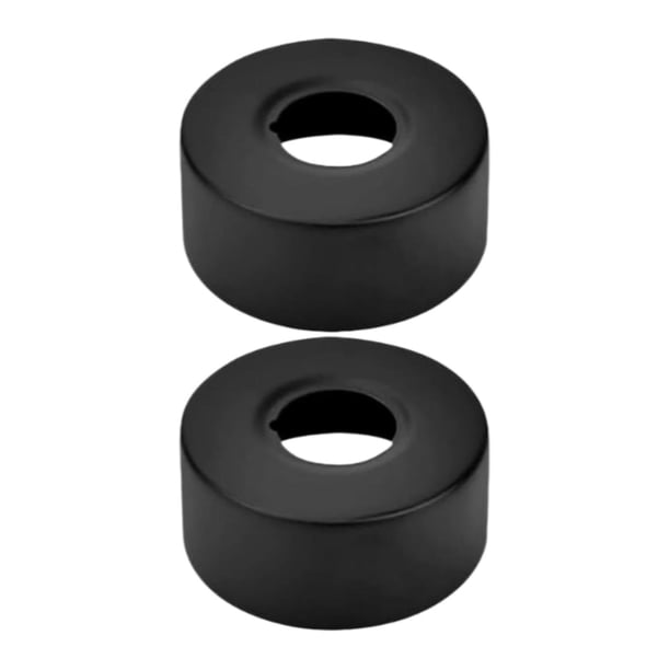 2 piezas de cubierta de brida de escudo, placas de escudo, cubierta de tubo de repuesto, accesorios funcionales para refrigeradores domésticos.
