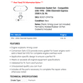 thumbnail image 2 of Conversion Gasket Set - Compatible with 1996 - 2006 Chevy Express 2500 4.3L V6 1997 1998 1999 2000 2001 2002 2003 2004 2005, 2 of 2