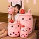 thumbnail image 4 of Milk Tea Plush Pillow Boba Plush Pillow Cute Milk Tea Cup, 4 of 5
