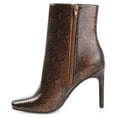 thumbnail image 2 of Journee Womens Silvy Inside Zip Stiletto Booties, 2 of 9
