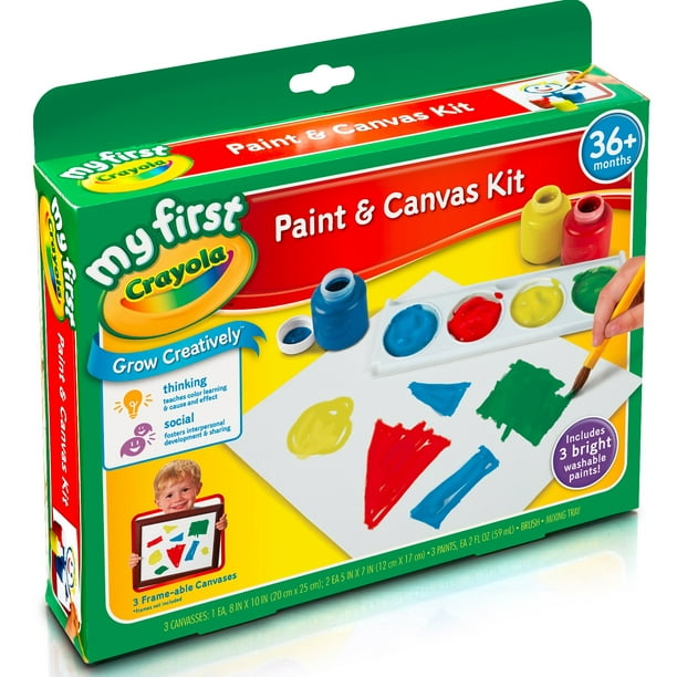 Crayola Paint & Canvas Kit