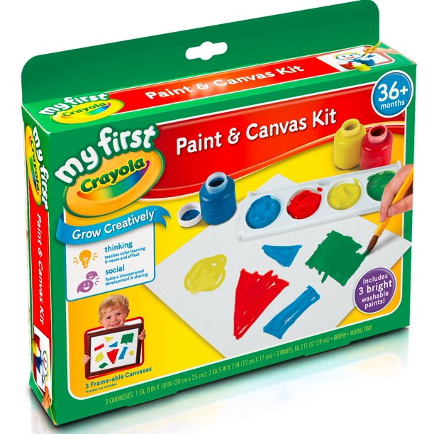 Crayola Paint & Canvas Kit